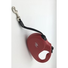 AvantajAl Doggie Master Seri Otomatik Makaralı Köpek Gezdirme 50 kg / 5 M Kırmızı