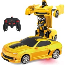 Tastech Uzaktan Kumandalı Robota Dönüşen Araba Lamborgini Chavrolet Prime1 Strong Zy Rc Car
