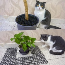 Weber Siyah Kedi Matı Kedi Kovucu Siyah 5 Adet 125 cm Zararsız Çözüm