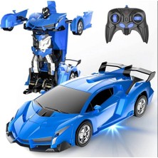 Tastech Uzaktan Kumandalı Robota Dönüşen Araba Lamborgini Chavrolet Prime1 Strong Zy Rc Car