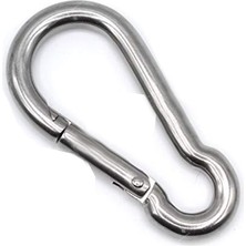 AvantajAl Köpek Bahçe Bağlama Yaylı Karabina 12 mm