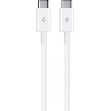 Empressco 120CM Usb-C Hızlı Şarj ve Veri Kablosu Beyaz