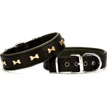 AvantajAl Doggie Softlu Dokuma Köpek Boyun Tasması 3 cm x 55 cm Siyah