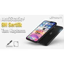 Yağızgil iPhone 11 Antistatik Kırılmaz Cam 9h Temperli Ekran Koruyucu Tam Kaplama Hd