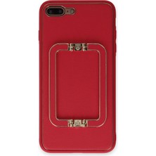 Aydogan's Ayd Apple Iphone 7 Plus Kılıf Coco Elit Kapak - Kırmızı