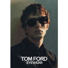 Tom Ford Caine-02 FT1280 01A Erkek Güneş Gözlüğü Siyah Smoke