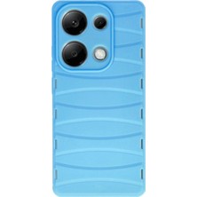 Aydogan's Ayd Xiaomi Redmi Note 13 Pro 4g Kılıf Bibercas Silikon Kapak - Mavi