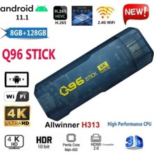Tastech Q96 Tv Stick 4K Ultra Hd Android Tv Box Tv Stick Ram:8gb ROM:128GB Android 11 Media Player