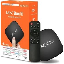 Tastech MX10 Mx Box S Android 13.0 Tv Box 2gb Ram 16GB Rom Wifi Chormecast 4K