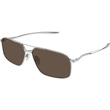 Balenciaga BB0492S 002 Erkek Güneş Gözlüğü Rutenyum Metal