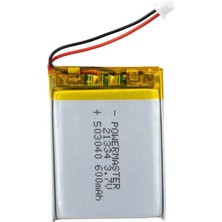 Powermaster 503040 3.7 Volt 600 Mah Lityum Polimer Pili