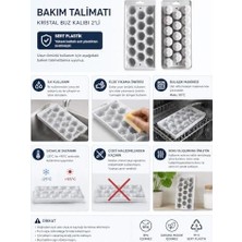 Buz Kalıbı 2'li Sert Plastik 17 Hazneli Ikiz Buzluk Seti, Buzluk, Buz Kabı, Buz Haznesi, Buz Kalıpları, Buz Tepsileri, Buz, Buz Yapma Kalıbı, Çok Amaçlı Buz Küpü Kalıbı, Gri Renk
