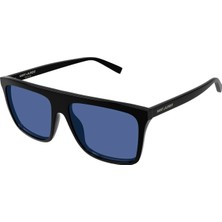 Yves Saint Laurent Saint Laurent Sl 904 002 Black Royal Blue Gunes Gozlugu