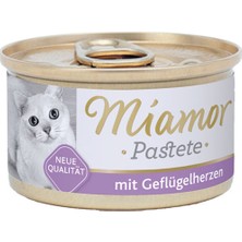AvantajAl Miamor Pastete Yürekli Kedi Konserve Yaş Mama 85 gr