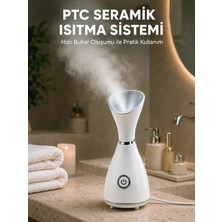 AyrStore Buğz Nano Iyonik Cilt Bakım Buhar Makinesi Ptc Isıtma Sistemli
