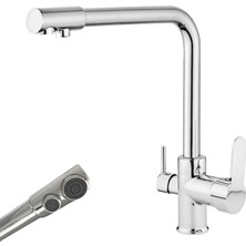 Empressco 3 Yollu Çoklu Su Musluğu, Temiz ve Pratik Kullanım Için Ideal