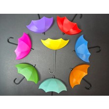 4'lü Karışık Renkli Şemsiye Magnet