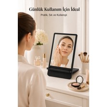 Hediye Express Masa Makyaj Aynası (Siyah)