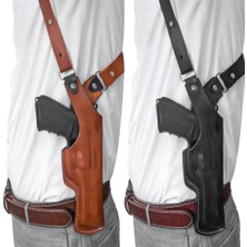 Savage Dik Kapalı Koltuk Altı Tabanca Kılıfı 12+1 Beretta - Siyah