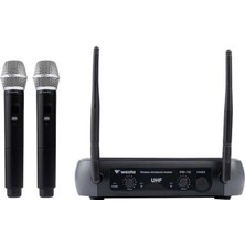 Westa WM-102H 1 Receıver 2 Handheld Mikrofon Seti