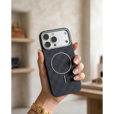 Kılıf House Iphone Uyumlu Kamera Korumalı Petek Dokulu Premium Magsafe Destekli Kılıf