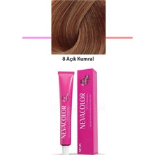 Kuzgun Ticaret Premium 8 Açık Kumral - Kalıcı Krem Saç Boyası 50 G Tüp