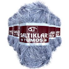 Kuzgun Ticaret 5 Adet Yumoş Sakallı El Örgü Ipi Yünü 06