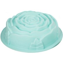 Kuzgun Ticaret Gül Silikon Kek Kalıbı 25 cm ROYALEKS-MYS003