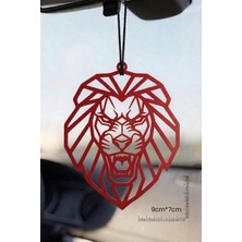 Toptan3D Aslan Ayna Süsü, Kırmızı Aslan Dikiz Ayna Süsü, Hediyelik Araba Süsü, Oto Aksesuar