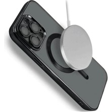 Eco Port Apple Iphone 15 Pro Kılıf Kross Magneticsafe Kapak - Gümüş