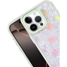 Eco Port Apple Iphone 16 Pro Max Lumi Desenli Kapak - Yeşil