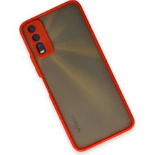 Eco Port Vivo Y11S Kılıf Montreal Silikon Kapak - Kırmızı