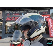 mt Helmets Cosmo Sv  Layout Motosiklet Açık Kask Ece 22.06 ve Dot Sertifikalı Alc Motosiklet