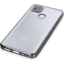 Eco Port Xiaomi Redmi 9c Kılıf Razer Lensli Silikon - Siyah