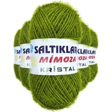 Kuzgun Ticaret 5 Adet Mimoza Kristal Işıltılı Şal Patik Yelek Ipi 44