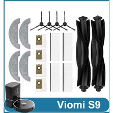 Lin Grup Vıomı S9 Yedek Fırça Filtre Paspas Seti