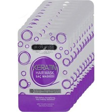 Kuzgun Ticaret Keratin Saç Maskesi 25 ml (24 Adet) - Yıpranmış Saçlar Için - Mrfs