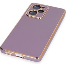 Eco Port Xiaomi Poco X5 Pro 5g Kılıf Volet Silikon - Mor