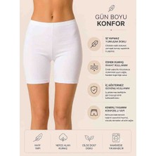MÇ İç Giyim Elbise Içi Astar Jüpon Düz Kemerli Iz Yapmaz Modal Tayt