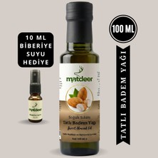 Matdeer 100 ml Tatlı Badem Yağı Soğuk Sıkım - %100 Saf ve Doğal