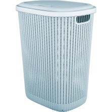 Kuzgun Ticaret Knitty Örgü Çamaşır Sepeti 57 Lt ROYALEKS-G654