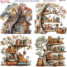 İstanbul Hobi Ütü ile Rub On Transfer Kağıdı 30X30CM RB-770