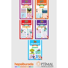 Eksik Parça Çocuk Kral Şakir Zihin Becerileri Aktivite Kitabı 5'li Set (Dikkat, Görsel Algı, Çizgiler, Kodlama ve Matematik)Okul Öncesi & Ilkokul Destek