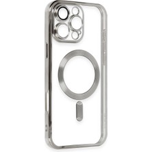 Eco Port Apple Iphone 16 Pro Kılıf Kross Magneticsafe Kapak - Titan Gri