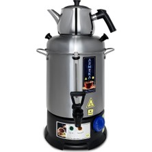 Empressco Elektrikli Çay Makinesi 4 Litre, Sanayi Tipi, Elegance Çay Otomatı