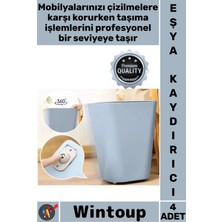 Wintoup #eşyakaydırıcı Yapışkanlı Döner Tekerlek Sessiz Mini Mobilya Eşya Kaydırma Taşıma Aparatı 4'lü Set