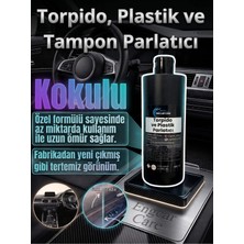 Torpido Parlatıcı Temizleyici Sprey Fresh Kokulu- Plastik ve Tampon Parlatıcı Yenileyici Süt 400ML