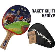 Stiga Action Masa Tenis Raketi Raket Kılıflı