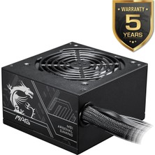 Biosis Msı 750W 80+ Bronze Mag A750BN Pcıe5 Iı Power Supply