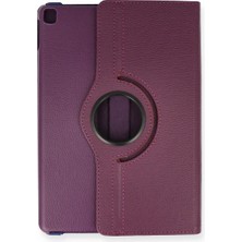 Kuzgun Ticaret Apple Ipad Pro 11 (2024) Kılıf 360 Tablet Deri Kılıf - Mürdüm